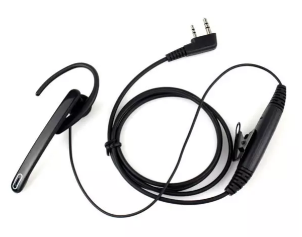 Kenwood Security Headset 2 Pin Baofeng Ohrhörer Kopfhörer Schallschlauch UPDATE